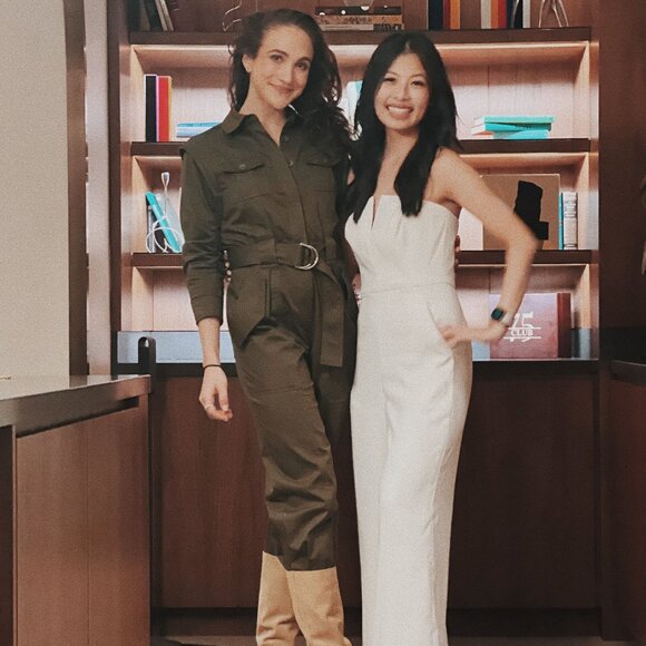 DEREK LAM 10 CROSBY Women's Chester Jumpsuit Size 2 In Green - Picture 2 of 7